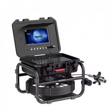 YS-3840  ÇİFT  KAMERA 360 DERECE PTZ   2  KAMERA LI   METRE ÖLÇERLİ  KABLO UZUNLUGU  40  METRE  Kablolu Monitörlü   Kuyu, Sondaj, Kanalizyasyon Kamerası
