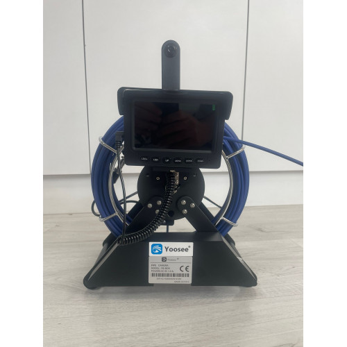 YS-3830 Monitörlü Sert Tel 30 metre Kablolu  17MM KAMERALI Kuyu, Sondaj, Kanalizyasyon Kamerası
