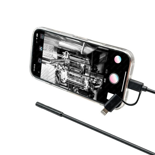 İPHONE VE ANDROİD UYUMLU 2 KAMERALI 5MT YILAN KAMERA 
