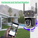 YS-1058 OPTİK ZOOMLU WİFİ KABLOSUZ KAMERA
